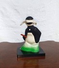 Clay Doll Byakkotai Japanese Doll Traditional Clothing Showa Retro