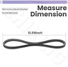 727a Belt Forward Rt 37 X 138 -fits Earthquake Tiller Lawn Mower