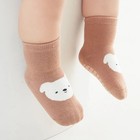 6 Pairs Kids Non-slip Gripper Socks Cute Cartoon Animal Toddler Boys Girls Floor