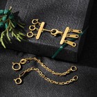 Rs Pure By Ross-simons Italian 14kt Yellow Gold Layering Clasp