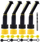 Universal Gas Can Spout Replacement Kit - Leakproof Nozzles  Gasket   Filter  4