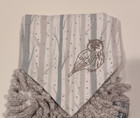 Norwex Chenille Hand Towel Owl Woodland Microfiber With Baclock  New W o Pkg