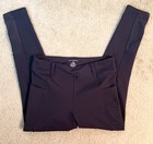 Free Ride Equestrian Winter Breeches  Dark Grey   Full Seat Breeches  Size M