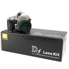 Nikon Df 16 2mp Digital Slr Silver W  50mm F 1 8g Se Lens Box - Heavy Wear
