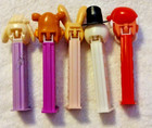 Vintage Holiday Themed Pez Dispensers Lot Of 5 Read B2