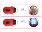 3 In 1  Retractable Dog Leash With Led Flashlight   Bag Dispenser