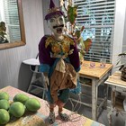 Antique Asian Burmese Folk Art Wooden Puppet Marionette Doll 