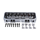 For Sbc Chevy 350 Complete Straight Aluminum Cylinder Heads 190cc 64 Stud G Plat
