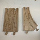 Brio Thomas   Friends Mixed Wooden Train Track Lot Of 26 Pcs Connectors   Misc