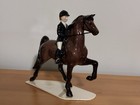 Hagen Renaker Specialty Dressage Horse  4002 With Rider