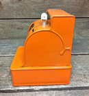 Vintage Uncle Sam s - Orange 3 Coin Cash Register Bank
