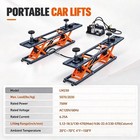 Portable Scissor Car Lift Lm230 5070lbs Electric Hydraulic Vehicle Lift Home Gar