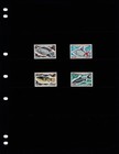  6 45 Scott Value - 1969 Chad Fish Freshwater Africa Scarcer Cv Mnh Nh Umm
