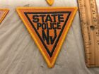 State Police New Jersey Collectors Hat Patch Set 6 Pieces All New