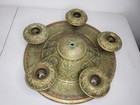 Antique Art Deco Flush  Mount 5 Bulb Ceiling Light Fixture