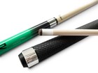 Champion Spider Green Pool Cue Stick  St-14 Grey Breaking Cue  2x2 Black Case