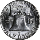 1961-d Franklin Half Dollar Nice Bu- Stock