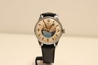 Vintage Rare Early Men s  Mechanical Watch  pobeda  - victory  hand Paint Dial