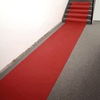 Red 100 Ft Rayon Wedding Aisle Runner Party Events Ceremony Catering Decorations