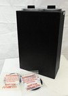 San Jamar C2902 Beverage Dispenser Cabinet  Black  very Slight Crack 