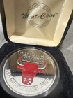 1 Oz Highland Mint Nba Champions 1996 Chicago Bulls  999 Fine Silver Round Coin
