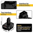 Battery Adapter For Dewalt 20v milwaukee M18 To 12v 14 4v Nicd Nimh Power Tools