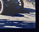 Signed 2024 Pebble Beach Concours Tour Poster 1914 Packard 4-48 Touring Layzell