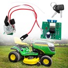 For John Deere 415 425 445 455 Am118981 Am120819 Am136681 Ignition Switch W  Key