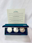 90  Silver Dollars 1994 Us Veterans Commemorative 3 Coin Proof Set W  Coa   Box