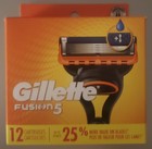 Gillette Fusion 5 Men s Razor Blade Refills 12 Cartridges