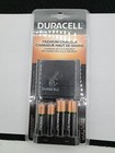 New Duracell Rechargeable Premium Charger Includes 2 Aa And 2 Aaa Nimh Batteries