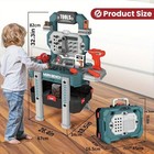 78pc Kids Tool Bench Set Toy Drill Pretend Play Construction Toolbox Workbench