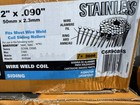 Bostitch C6r90bdss 2 In  15 Degree Stainless Steel Coil Siding Nails  bx 3 600 