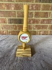 Vintage New Miller High Life Wooden Beer Tap Handle With Stand