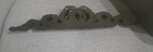 Antique French Ribbon Bow Furniture Applique Architectural Pediment 