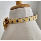 Nwot Janie And Jack Yellow Adjustable Boats Nautical Preppy Bow Tie 2t To 5t