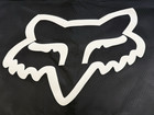 Fox Racing Banner Motocross Mx Dirt Bike Shop Garage Sign Black 3 x2 