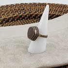 Vintage Sterling Silver Indian States Gwalior Jayajirao Copper Coin Ring Sz 8 25