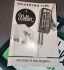 Vintage Weller 8200 N Soldering Gun Kit In Green Case  2 New Tips  Paperwork