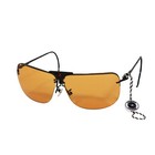 Radians Rsg-3 Glasses 3 Interchangeable Lenses Clear Orange Amber Uv Protection