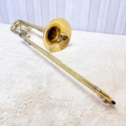 Yamaha Xeno Ysl-882 Tenor Trombone Serviced Used With Hard Case Mouthpiece