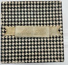 Vintage Christian Dior Miss Dior Dusting Powder Box Puff Houndstooth