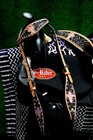 14  Western Cordura Trail Barrel Pleasure Horse Saddle Bridle Tack Purple 49s05