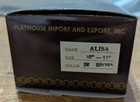 Nwt Playhouse  alisa  Doll Wig Dark Brown Size 10 -11  Long Wavy Hair