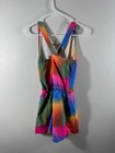 The North Face Girls Flashdry Romper L 12 Rainbow Gradient Crossback Nf0a81xh