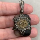 Vintage Artisan Sterling Silver Star Of David Pendant