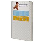 Dream On Me 3 Portable Non-full Size Crib Mattress  White Vinyl   New In Box