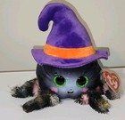 Ty Beanie Boos Weaver The Halloween Spider  6 Inch  New Mwmts Stuffed Animal Toy