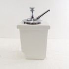 Vintage 1920s Bb Co Ceramic Syrup Dispenser Lot Pump   Ladle Chocolate Root Beer