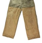 Vtg Cc Filson Usa Men   s 34 Hunting Bib Wax Oil Finished Double Front Overalls